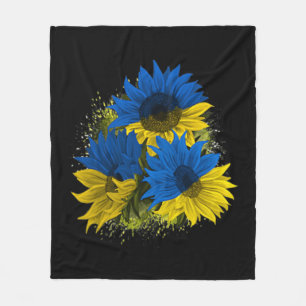 Sonnenblume Ukraine Ich stehe mit der ukrainischen Fleecedecke