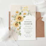 Sonnenblume und Daisy Bridal Dusche Einladung<br><div class="desc">Bridal Shower Einladung mit einem gewölbten Rahmen von Aquarellsonnenblumen und Gänseblumen. Passen Sie Ihre Informationen an,  damit die Braut sein kann. Klicken Sie auf "Klick um weitere Anpassungen vorzunehmen",  um den Stil,  die Größe oder die Farbe des Schriftartes zu ändern.</div>