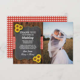 Sonnenblume Vielen Dank Verlobung Hochzeit Holz Fo Einladung