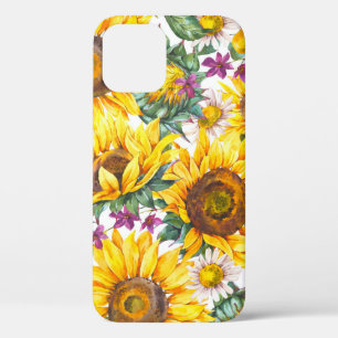 Sonnenblume Vintag: Gelbblüte im Sommer. Case-Mate iPhone Hülle