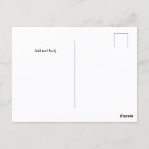 Sonnenblume Vorder- und Rückseite Postkarte