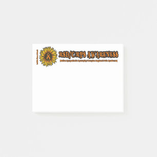 Sonnenblume/wareness...RSD/CRPS Post-it Klebezettel
