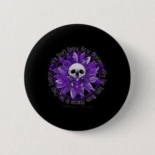 Sonnenblume Warrior Lila Ribbon Alzheimerheimer Aw Button