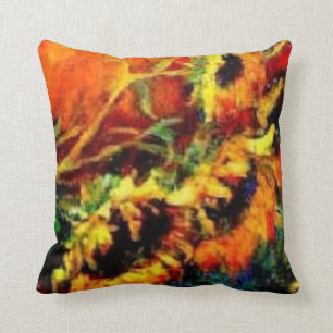 Sonnenblume-Westernthrow-Kissen durch Sharles Kissen