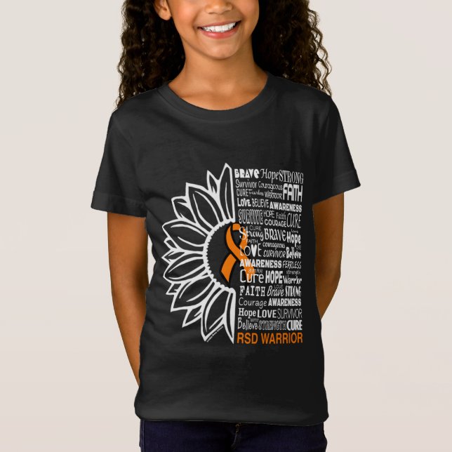 Sonnenblume/Worte RSD T-Shirt (Vorderseite)