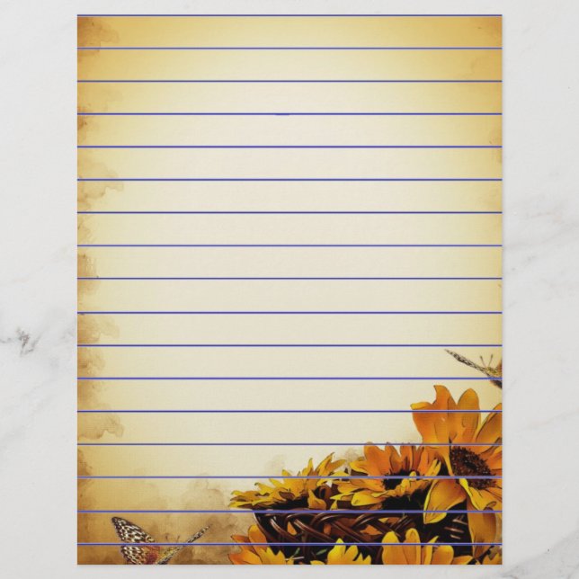 Sonnenblumen (Vorderseite)