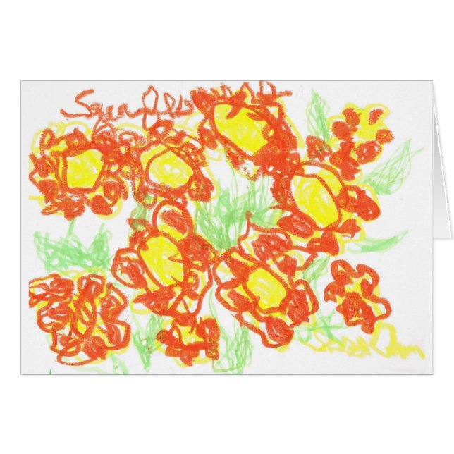 Sonnenblumen (Vorderseite (Horizontal))