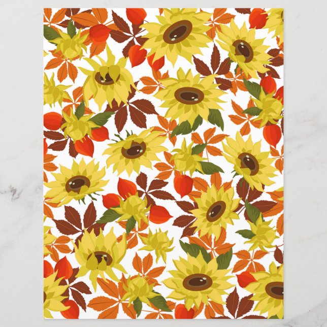 Sonnenblumen (Rückseite)