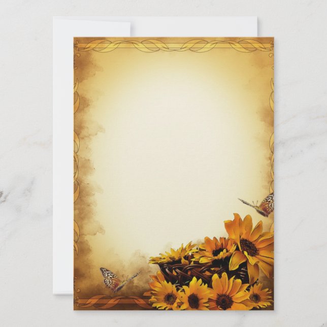 Sonnenblumen (Vorderseite)