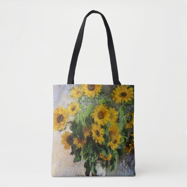 Sonnenblumen, 1881 von Monet. (Vorderseite)