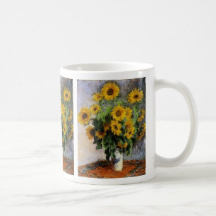 Sonnenblumen, 1881 von Monet. Kaffeetasse