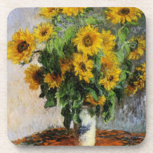 Sonnenblumen, 1881 von Monet. Untersetzer