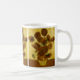 Sonnenblumen: 1888 von Van Gogh Kaffeetasse