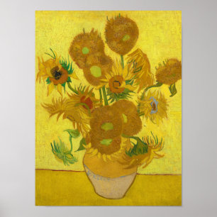 Sonnenblumen, 1889 von Vincent van Gogh Poster