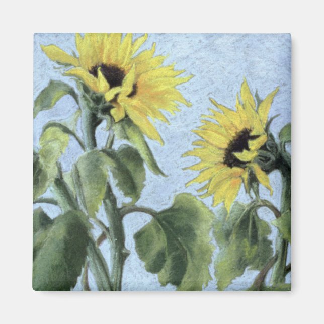 Sonnenblumen 1996 magnet (Vorne)