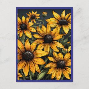 SONNENBLUMEN #1 POSTKARTE