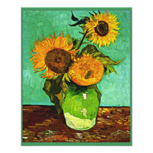 Sonnenblumen, 3 von Vincent van Gogh Fotodruck