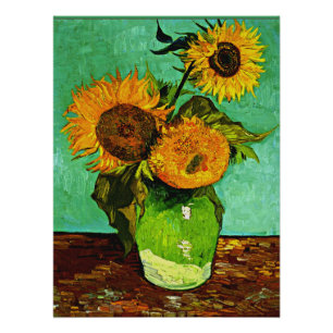 Sonnenblumen, 3 von Vincent van Gogh Poster
