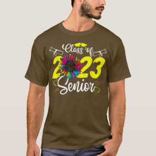 Sonnenblumen Abschluss Funny Senior Class of 2023 T-Shirt