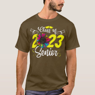 Sonnenblumen Abschluss Funny Senior Class of 2023  T-Shirt