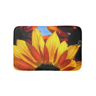 Sonnenblumen Abstrakte Blume Bath Matts Badematte