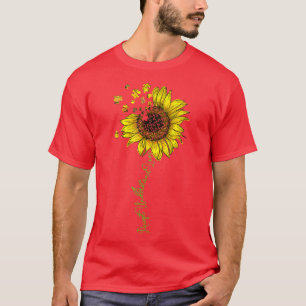 Sonnenblumen Akzeptanz verstehen Liebe Autismus Be T-Shirt