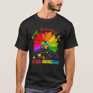 Sonnenblumen Akzeptieren verstehen Liebe Autismus  T-Shirt