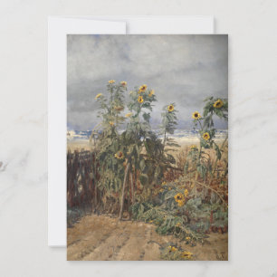 Sonnenblumen am Strand   Thorvald Niss