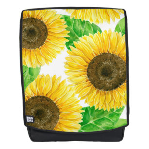Sonnenblumen Aquarell Rucksack