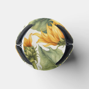 Sonnenblumen Art Pattern Design Dosenkühler