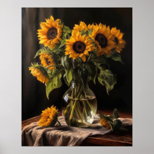 Sonnenblumen Art Print Poster