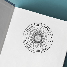 Sonnenblumen aus der Bibliothek des individuellen  Permastempel