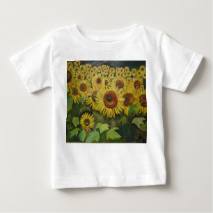 Sonnenblumen Baby T-shirt