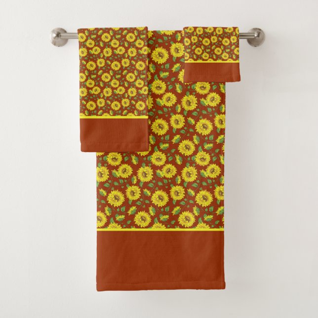 Sonnenblumen Badehandtuch Set (Insitu)