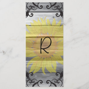 Sonnenblumen Barn Wood Collection Programm Rack Ca