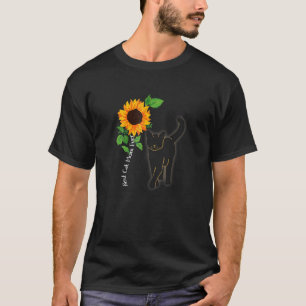 Sonnenblumen Beste Katze Mama Ever Feline Whispere T-Shirt