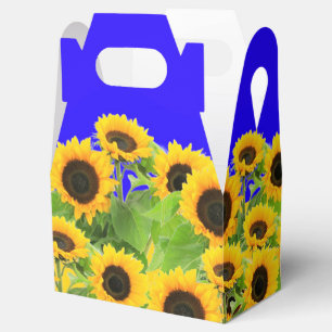 Sonnenblumen bevorzugen Bag ukrainische Fahne Farb Geschenkschachtel