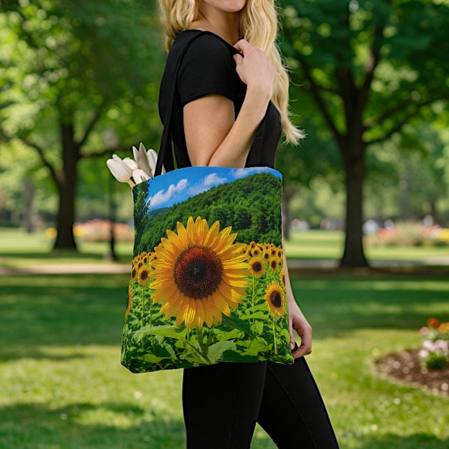 Sonnenblumen Bild Nr. 3 Tragetasche (Von Creator hochgeladen)