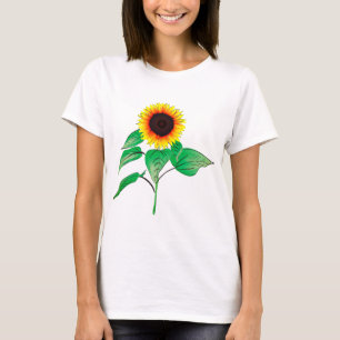Sonnenblumen, Blume, Sommer T-Shirt