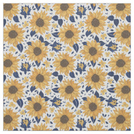 Sonnenblumen-Blume Stoff