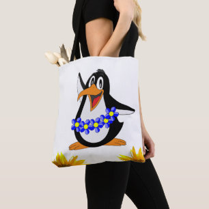 Sonnenblumen Blumen Pinguin-Tasche