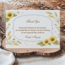 Sonnenblumen-Blumen-Rustikale Wertschätzung