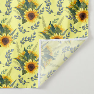 Sonnenblumen Blumengarten Wandteppich