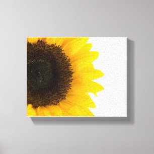 Sonnenblumen Brand Wrapped Canvas Print Leinwanddruck