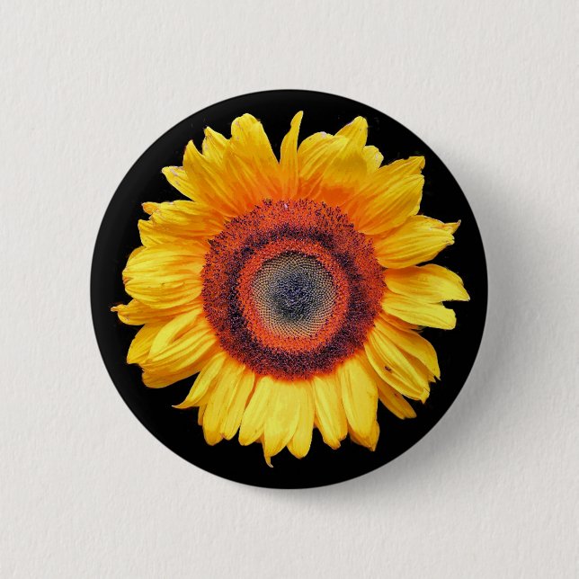 SONNENBLUMEN BUTTON (Vorderseite)