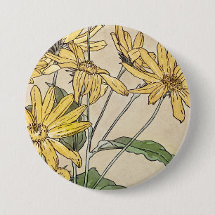 Sonnenblumen Button