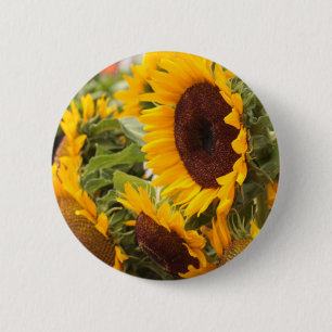 Sonnenblumen Button
