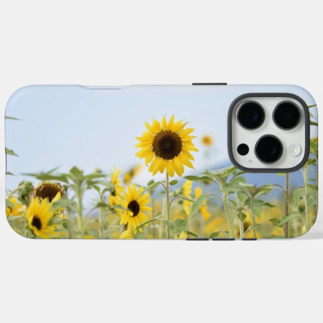 Sonnenblumen  Case-Mate iPhone hülle (Rückseite (Horizontal))