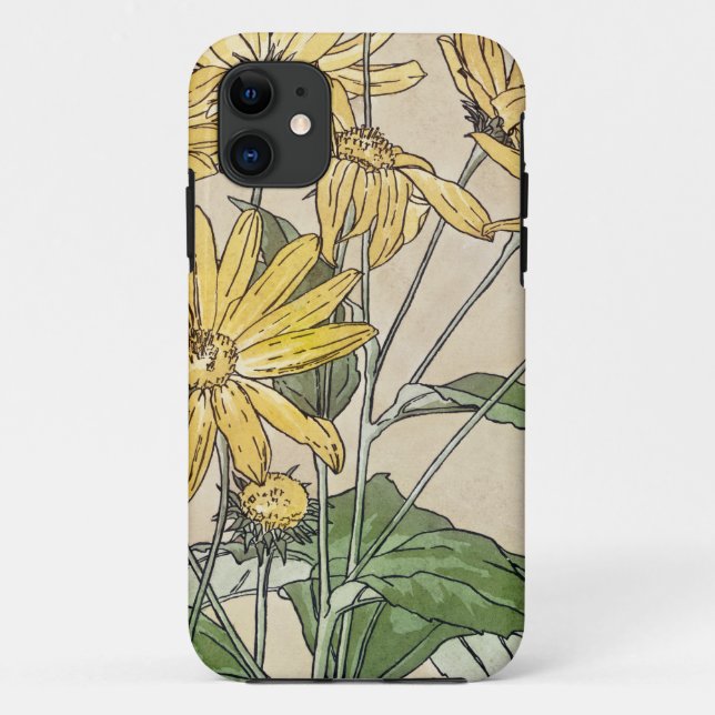 Sonnenblumen Case-Mate iPhone Hülle (Rückseite)