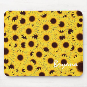 Sonnenblumen Country Blumenmatte Mousepad